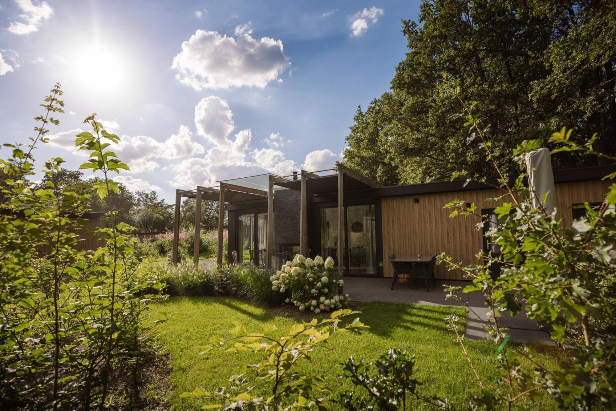 Mooi Twente Lodges - Prive Spa En Sauna Markelo Exterior foto