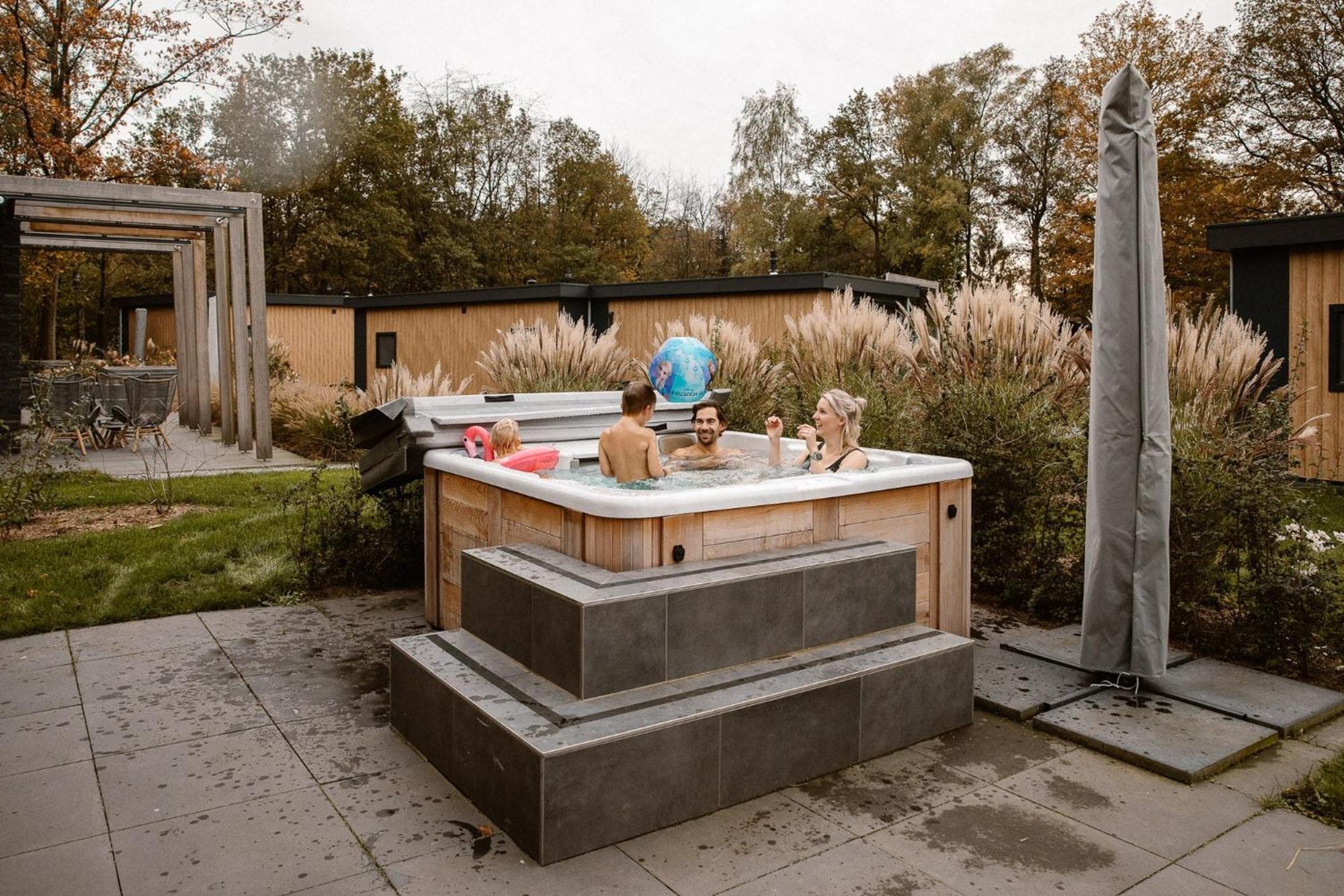 Mooi Twente Lodges - Prive Spa En Sauna Markelo Exterior foto